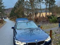 gebraucht BMW 320 i F30 Facelift 184ps Automatik blau - TÜV bis 2/2026