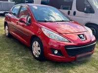 Gebraucht Peugeot 207 90 PS (66 kW) 2009 Rot Kleinwagen