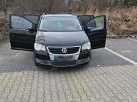 Gebraucht VW Touran 106 PS (77 kW) 2007 Schwarz Van / Kleinbus