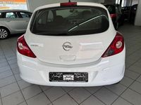 Gebraucht Opel Corsa Selection 69 PS (50 kW) 2014 Weiß Kleinwagen