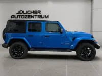 Gebraucht Jeep Wrangler Unlimited Sahara 381 PS (280 kW) 2022 Blau SUV