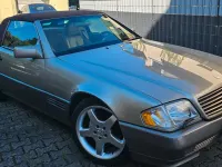 Gebraucht Mercedes SL320 231 PS (169 kW) 1994 Gold Cabrio