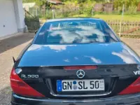 Gebraucht Mercedes SL500 306 PS (225 kW) 2002 Schwarz Cabrio
