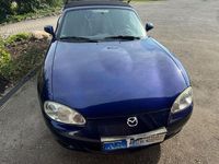 Gebraucht Mazda MX5 110 PS (80 kW) 2004 Blau Cabrio