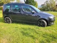 Gebraucht Skoda Roomster 86 PS (63 kW) 2013 Schwarz Van / Kleinbus