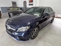 Gebraucht Mercedes C160 AMG line 131 PS (96 kW) 2018 Blau Coupé