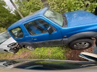 Second-hand Suzuki Jimny 80 CP (58 kW) 2000 Albastru SUV