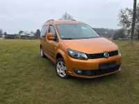 Gebraucht VW Caddy 102 PS (75 kW) 2016 Orange Van / Kleinbus