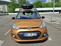 Gebraucht Hyundai i10 Style 87 PS (63 kW) 2015 Orange Kleinwagen
