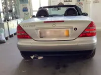 Gebraucht Mercedes SLK200 136 PS (100 kW) 1999 Silber Cabrio