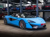 Gebraucht McLaren 570S 570 PS (419 kW) 2018 Blau Cabrio