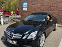 Gebraucht Mercedes E350 AMG line 265 PS (194 kW) 2011 Schwarz Cabrio