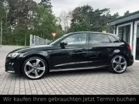 Używany Audi A3 S-Line 150 KM (110 kW) 2018 Czarny Sedan/Limuzyna