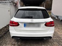 Gebraucht Mercedes C220 AMG line 2016 Weiß Kombi