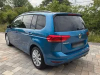 Gebraucht VW Touran Highline 150 PS (110 kW) 2016 Blau Van / Kleinbus
