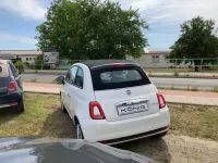 Gebraucht Fiat 500C Basis 69 PS (50 kW) 2023 Gelato weiß (5ca) Cabrio