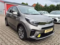 Gebraucht Kia Picanto X-Line 84 PS (61 kW) 2018 (im) titaniumsilber met. (metallic) Kleinwagen