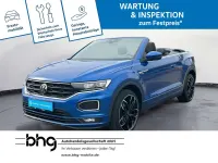 Gebraucht VW T-Roc R-line 150 PS (110 kW) 2021 Ravennablau metallic/schwarz SUV