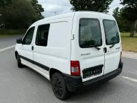Gebraucht Peugeot Partner 75 PS (55 kW) 2009 Weiß Van / Kleinbus