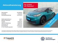 Gebraucht VW ID.3 Pro 150 kW (204 PS) 2021 Blau Kleinwagen