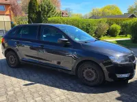 Occasion Skoda Rapid Elegance 90 ch (66 kW) 2014 Noir Citadine