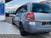 Gebraucht Opel Zafira Edition 125 PS (91 kW) 2008 Blau Van / Kleinbus