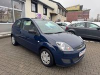 Gebraucht Ford Fiesta Style 60 PS (44 kW) 2008 Blau Kleinwagen