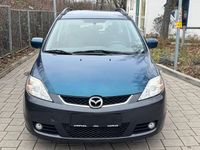 Gebraucht Mazda 5 Exclusive 116 PS (85 kW) 2007 Blau Van / Kleinbus