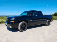 Gebraucht Chevrolet Silverado 349 PS (256 kW) 2004 Schwarz SUV