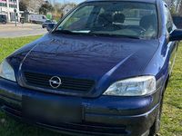 Gebraucht Opel Astra 84 PS (61 kW) 2001 Blau Limousine