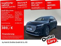 Gebraucht Audi Q4 e-tron S-Line 150 kW (204 PS) 2023 Schwarz SUV