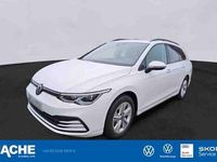 Gebraucht VW Golf VIII Life 110 PS (80 kW) 2022 Pure white (weiß) Kombi