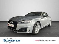 Gebraucht Audi A5 Cabriolet Advanced Plus 204 PS (150 kW) 2021 Florettsilber metallic/verdeck Cabrio