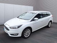 Gebraucht Ford Focus Cool & Connect 125 PS (91 kW) 2018 Frostweiß Kombi