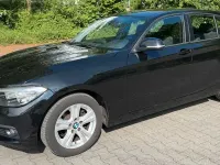 Gebraucht BMW 116 Advantage 109 PS (80 kW) 2015 Schwarz Kleinwagen