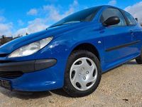 Gebraucht Peugeot 206 60 PS (44 kW) 2002 Blau Kleinwagen