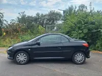 Gebraucht Peugeot 206 CC 109 PS (80 kW) 2006 Schwarz Cabrio