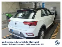 Gebraucht VW T-Roc Life 110 PS (80 kW) 2023 Pure white schwarz SUV