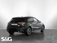 Gebraucht Mercedes A200 AMG 163 PS (119 kW) 2025 Unilack nachtschwarz Limousine