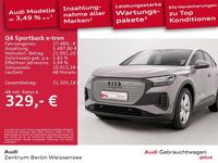 Gebraucht Audi Q4 Sportback e-tron Ambiente 125 kW (170 PS) 2022 Kieselgrau SUV