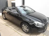 Gebraucht VW Golf Cabriolet 122 PS (89 kW) 2012 Schwarz Cabrio
