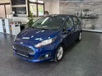 Gebraucht Ford Fiesta Titanium 101 PS (74 kW) 2015 Blau Kleinwagen