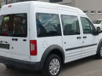 Gebraucht Ford Tourneo Connect 90 PS (66 kW) 2009 Weiß Van / Kleinbus