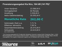 gebraucht Kia Niro Spirit PHEV Plug-in Hybrid Xenon Leder Klimasitze Memory Sitze