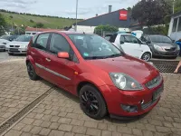 Gebraucht Ford Fiesta 80 PS (58 kW) 2007 Rot Kleinwagen