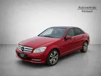 Gebraucht Mercedes C200 136 PS (100 kW) 2010 Rot Limousine