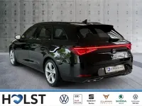 Gebraucht Seat Leon FR 110 PS (80 kW) 2024 Mitternachtsschwarz Kombi