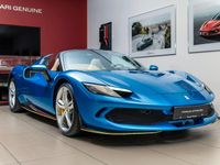 Second-hand Ferrari 296 829 CP (609 kW) 2022 Albastru Cabrio