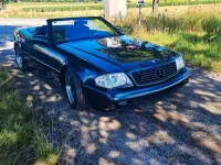 Gebraucht Mercedes SL500 320 PS (235 kW) 1996 Schwarz Cabrio