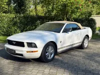 Gebraucht Ford Mustang 213 PS (156 kW) 2008 Weiß Cabrio